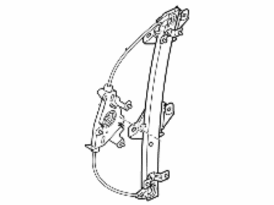 Hyundai Accent Window Regulator - 83404-1R110