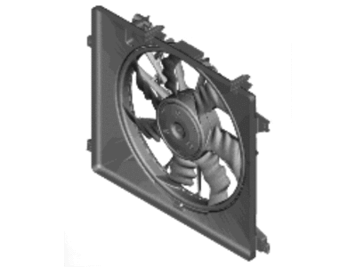 Hyundai Genesis Electrified GV70 Cooling Fan Assembly - 25380-DS000