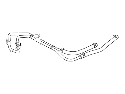 Hyundai 28250-3L100 Pipe & Hose Assembly-Turbo Changer Water, LH