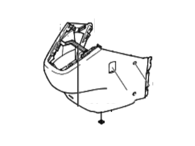 Hyundai Tucson Center Console Base - 84610-2E153-WK