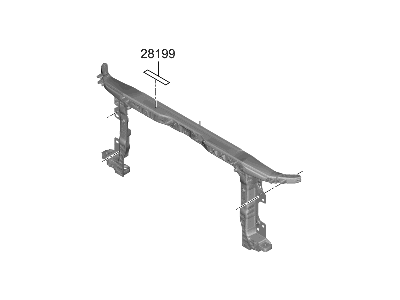 Hyundai Elantra N Radiator Support - 64101-IB000