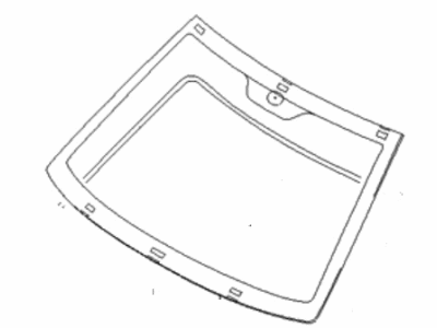 Hyundai Elantra Windshield - 86110-2D010