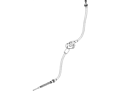 2006 Hyundai Entourage Parking Brake Cable - 59750-4D000