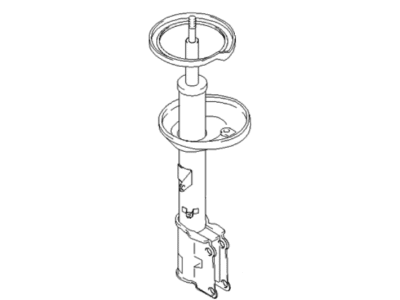2003 Hyundai Tiburon Shock Absorber - 55361-2C200