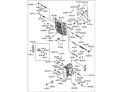 Hyundai Santa Fe Valve Body - 46210-3A503