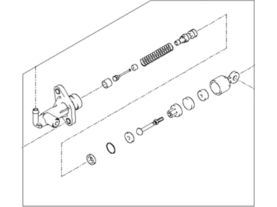 Hyundai Tiburon Clutch Master Cylinder - 41610-2D100