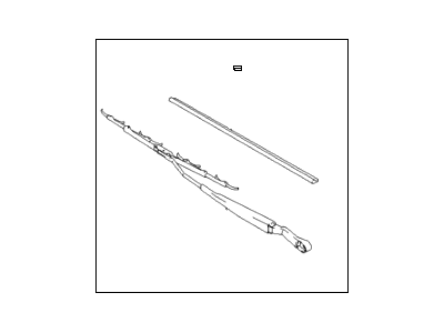 Hyundai 98350-2C800 Wiper Blade Assembly,Driver