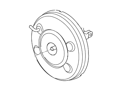 2015 Hyundai Santa Fe Brake Booster - 59110-2W300