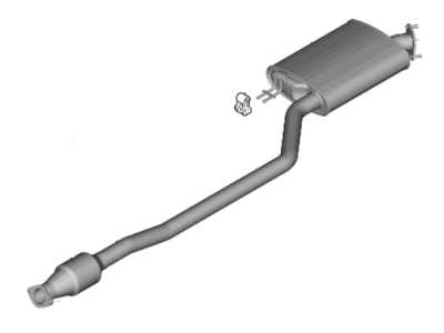 Hyundai Palisade Muffler - 28650-S8180