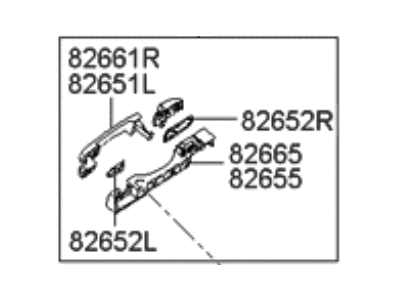 Hyundai 82650-1E050-CA