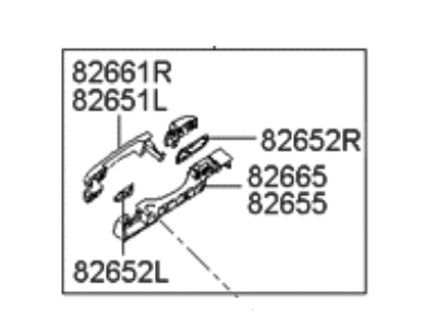 Hyundai 82660-1E050-CA