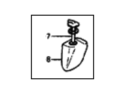 1986 Hyundai Excel Coolant Reservoir - 25430-21050