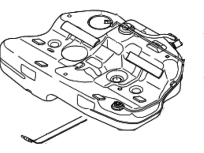 Hyundai Fuel Tank Strap - 31211-3K600