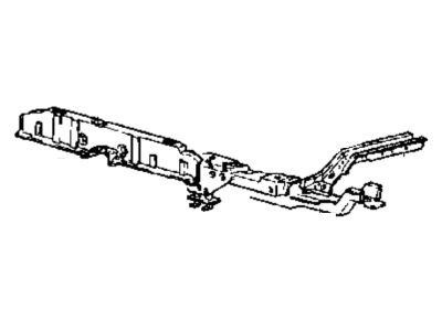 1999 Hyundai Accent Rear Crossmember - 65750-22300