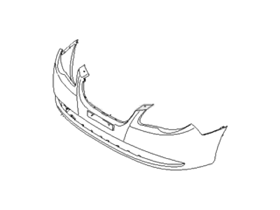 Hyundai 86511-2H000 Front Bumper Cover