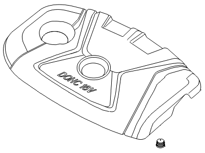 Hyundai 29240-2E010 Engine Cover Assembly