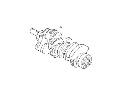 Hyundai Genesis G90 Crankshaft - 23110-3LTA0