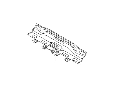 Hyundai 65610-C1000 Member Assembly-Rear Floor Front Cross