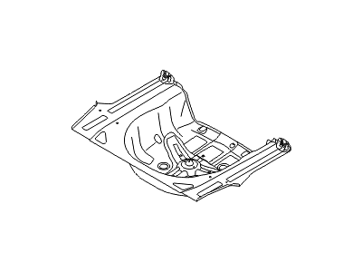 Hyundai Sonata Floor Pan - 65513-C2000