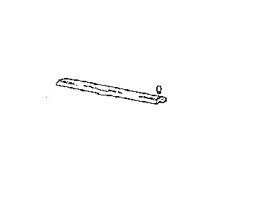 1992 Hyundai Elantra Weather Strip - 82130-28100
