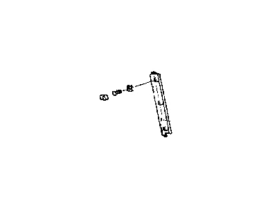 1991 Hyundai Elantra Door Moldings - 82250-28010-D