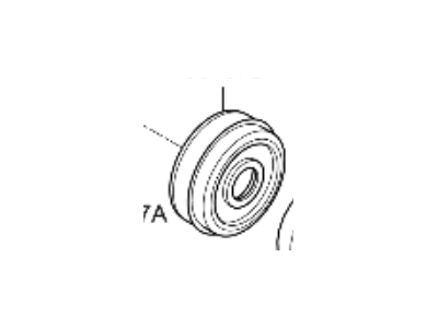 Hyundai Elantra Starter Drive Gear - 36136-2M300