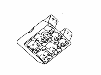 1998 Hyundai Sonata Relay Block - 91830-34A00