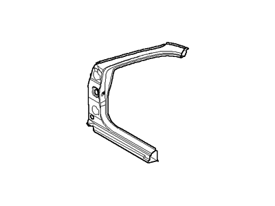 Hyundai 71120-38B00 Panel Assembly-Pillar Outer,RH