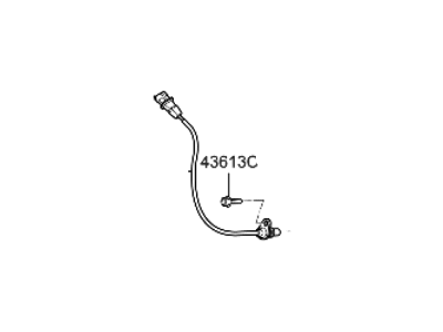 Hyundai Elantra N Crankshaft Position Sensor - 39180-24000
