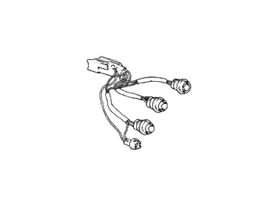 Hyundai 92405-29550 Rear Combination Holder & Wiring