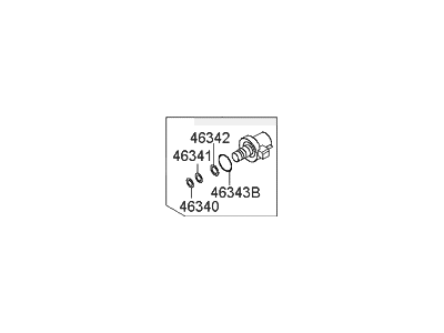 Hyundai 46313-39050 Valve-Solenoid