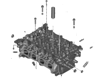Hyundai Accent Cylinder Head - 22100-2M022