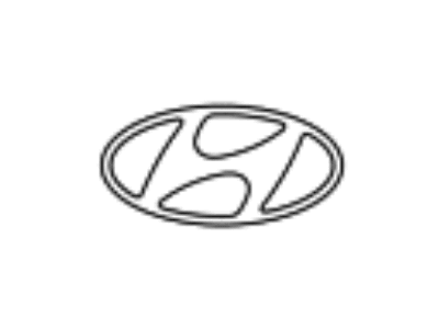 Hyundai 86300-S1000 Symbol Mark Emblem