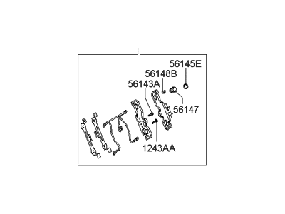 Hyundai 56140-2D550 Switch Assembly-Horn