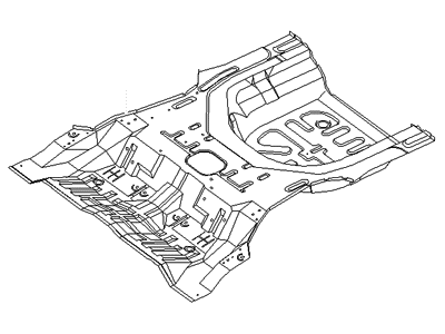 2004 Hyundai Sonata Floor Pan - 65511-3D200