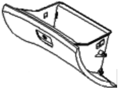 Hyundai Glove Box - 84510-3K120-CH
