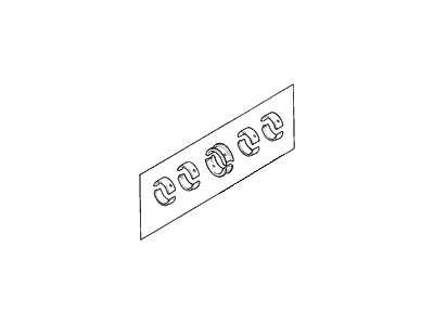 Hyundai 21020-21020 Bearing Set-Crank Shaft