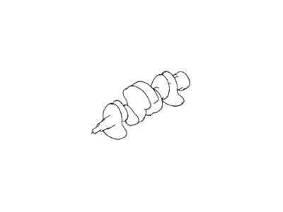 1986 Hyundai Excel Crankshaft - 23111-21050