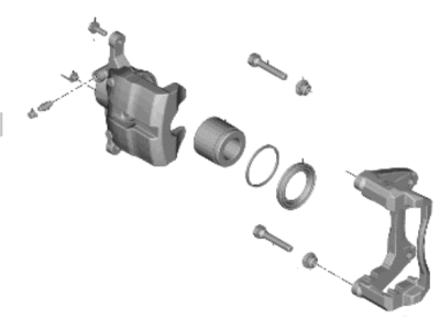 2023 Hyundai Tucson Brake Caliper - 58130-N9101