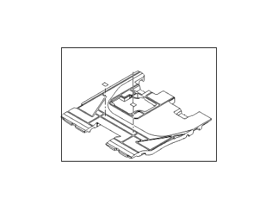 Hyundai 85780-E6100 Luggage-Foam