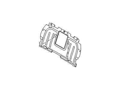 Hyundai 85720-E6000-TRY Panel Assembly-Luggage Partition,Rear