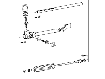 Hyundai Excel Rack And Pinion - 56500-24100