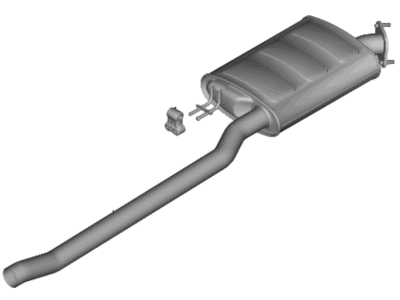Hyundai Palisade Muffler - 28650-S8320