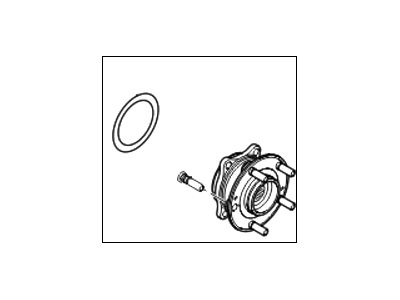 Hyundai 51750-C1100 Front Wheel Hub Assembly