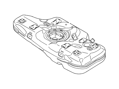 Hyundai 31150-F3500 Tank Assembly-Fuel