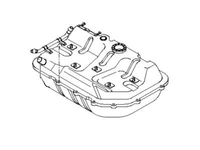 2006 Hyundai Accent Fuel Tank - 31150-25500