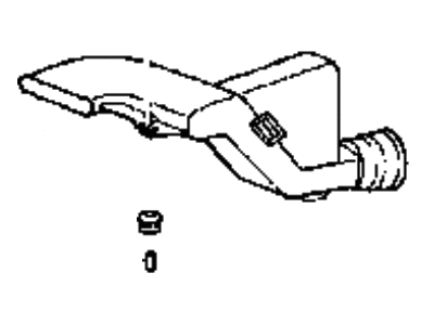 Hyundai Tiburon Air Intake Coupling - 28210-23001