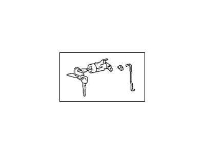 Hyundai 81907-23A10 Door Lock Assembly,Left