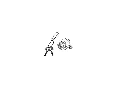 Hyundai Trunk Lock Cylinder - 81250-1RB00