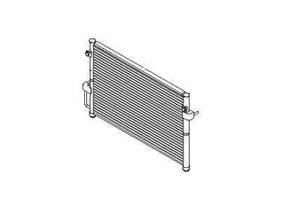 2000 Hyundai Santa Fe A/C Condenser - 97606-26000